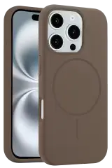 Joko İphone 16 Pro Kılıf Jully Magsafe Kapak - Kahverengi