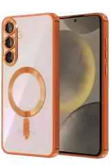 Newface Samsung Galaxy A57 5g Kross Magneticsafe Kapak - Turuncu