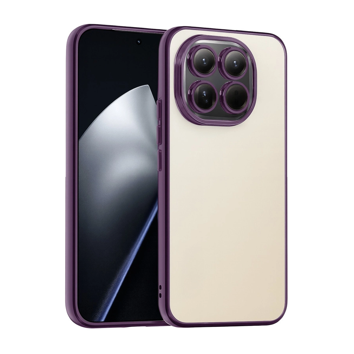 Xiaomi Mi 15t Razer Lensli Silikon - Mor