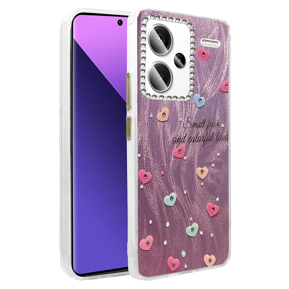 Xiaomi Redmi Note 13 Pro Plus Kılıf Blade Aynalı Desenli Kapak - Desen 8