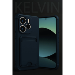 Xiaomi Redmi Note 14 4g Kelvin Kartvizitli Silikon - Siyah