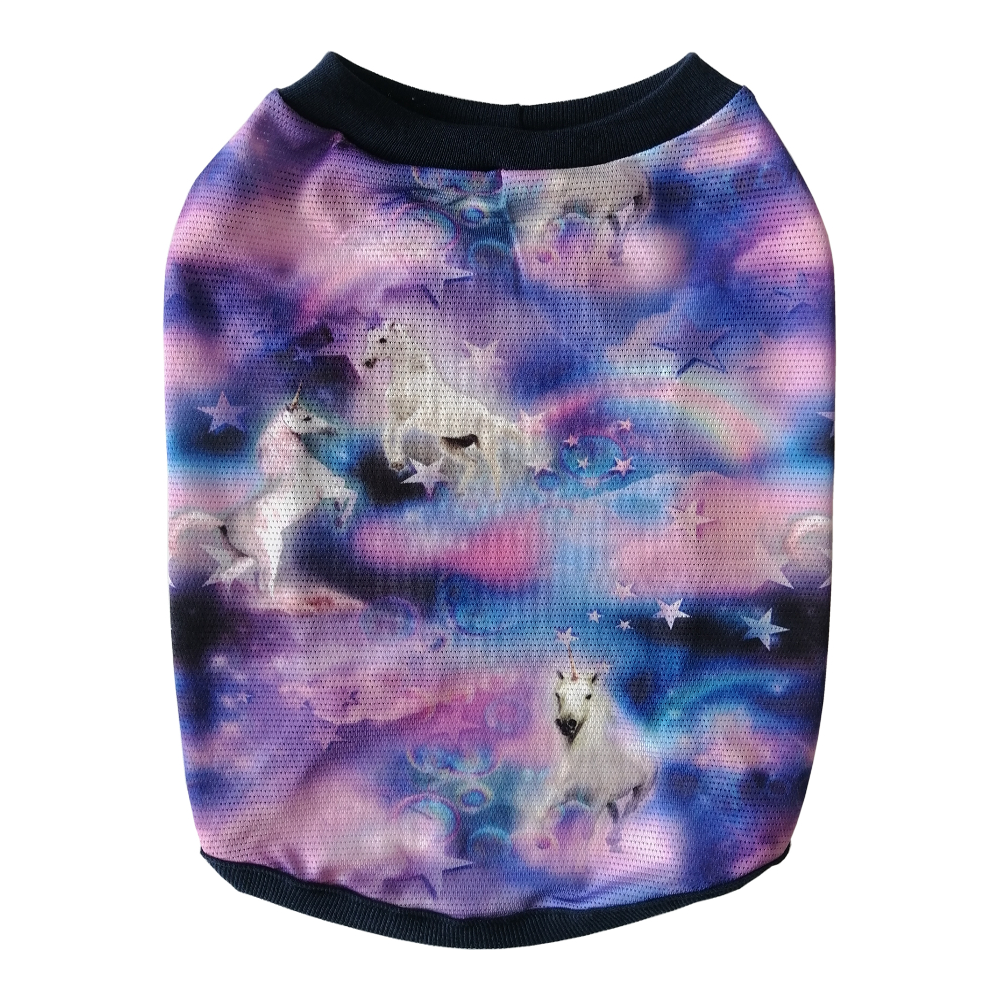 Kedi Köpek Kıyafeti Nefes Alan Kumaş Mor M 28 cm