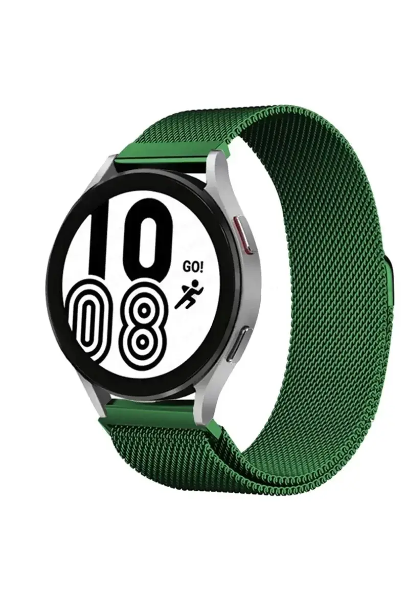 Newface Watch 20mm Metal Mıknatıslı Kordon - Haki Yeşil