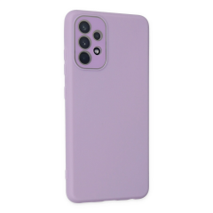 Samsung Galaxy A33 5g Kılıf Lansman Glass Kapak - Lila