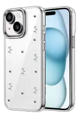 Newface Apple İphone 14 Fiyonk Desenli Kapak - Desen 4