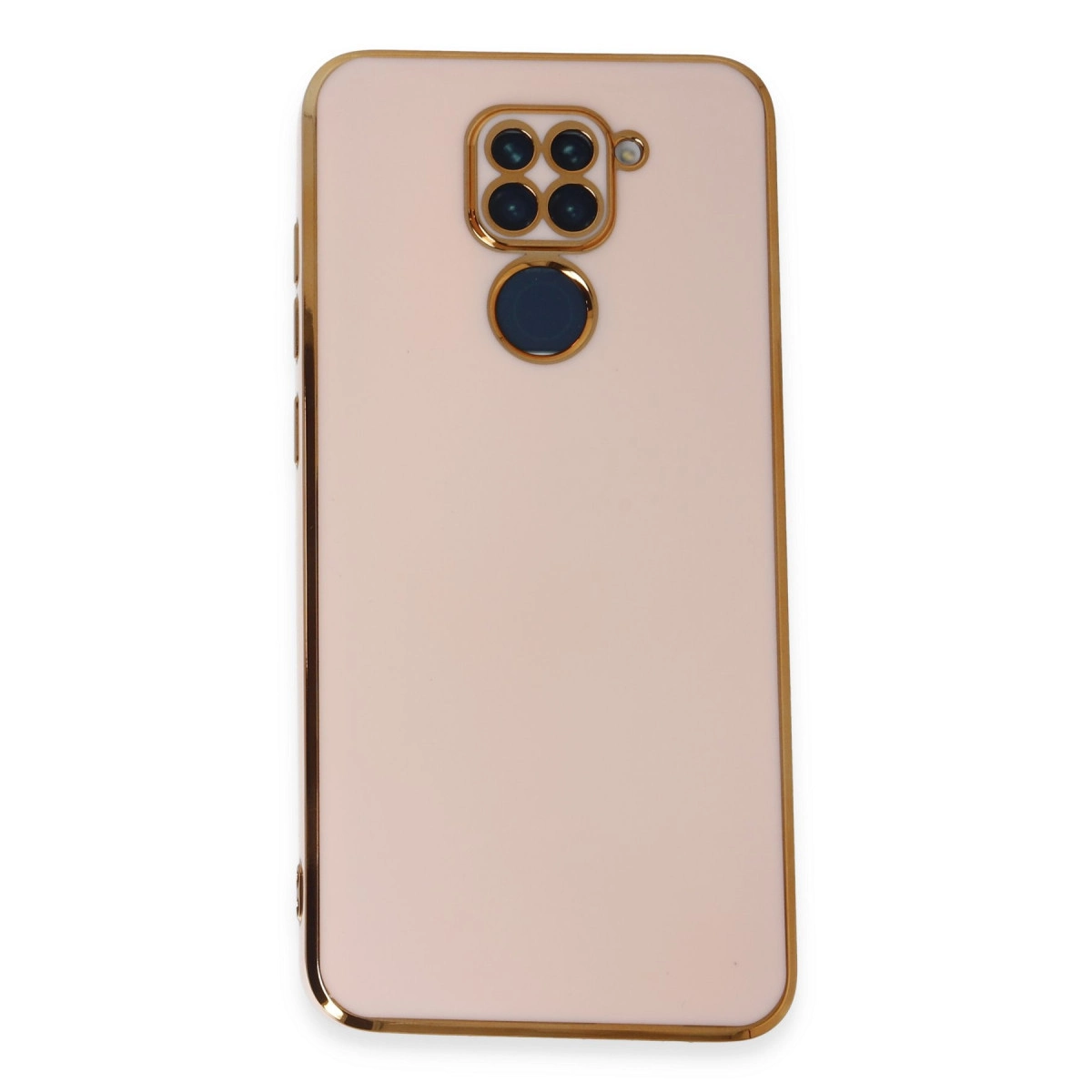 Xiaomi Redmi Note 9 Kılıf Volet Silikon - Pembe