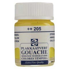 Talens Guaj Boya 16 ml - Lemon Yellow (Primary) 205
