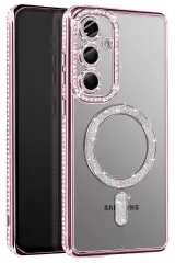 Joko Samsung Galaxy S26 Joke Simli Magneticsafe Kılıf - Pembe