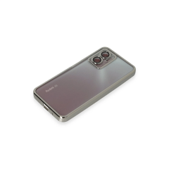 Xiaomi Redmi 10 5g Kılıf Razer Lensli Silikon - Gümüş