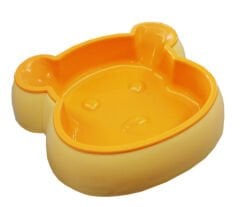 Percell Kaymaz Tabanlı Kalın Mama Su Kabı Turuncu 750 ml.