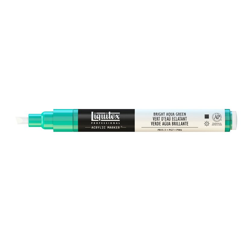 Akrilik Kalem - 2-4mm - Bright Aqua Green
