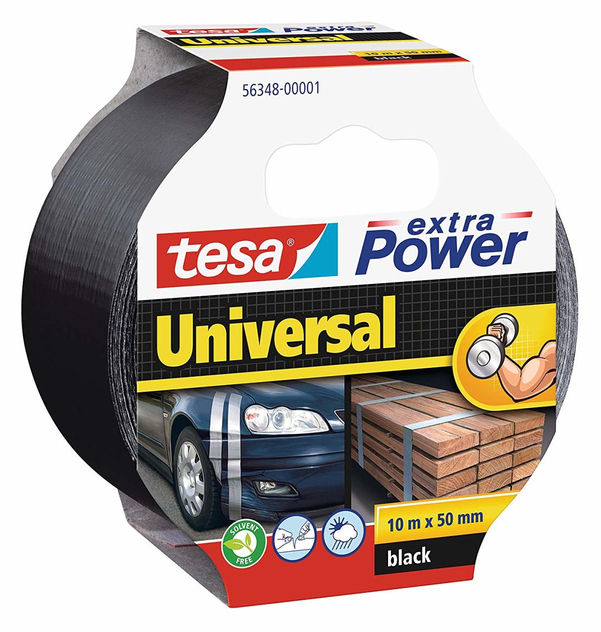 Extra Power Siyah Bant -10mx50mm
