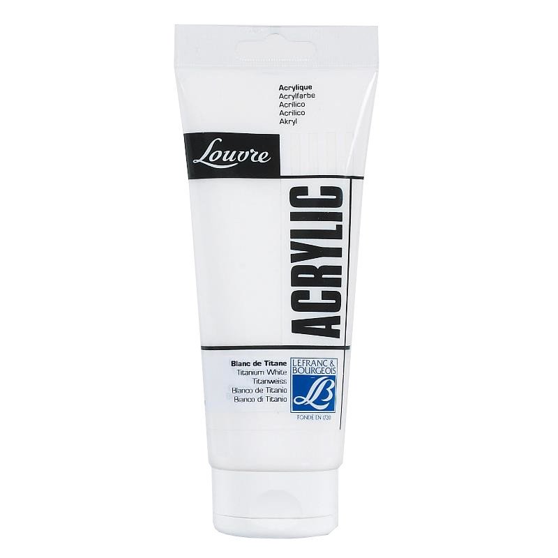 Louvre Akrilik 200 ml - Titanium White