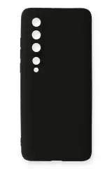 Newface Xiaomi Mi 10 Kılıf First Silikon - Siyah