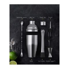 6 Parça Bar Kokteyl Seti, 750 ml