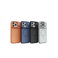 Joko  İphone 17 Pro Max Pale Magsafe Standlı Kapak - Turuncu