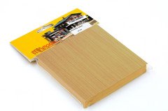 Ahşap Kaplama 0,5mmx10cmx10cm 20 Adet - Koyu Teak
