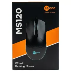 Lenovo Lecoo Ms120 2400 Dpı Rgb Aydınlatmalı Kablolu Gaming Mouse