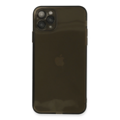 İphone 11 Pro Max Kılıf Fly Lens Silikon - Siyah