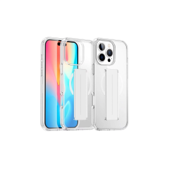 Joko  İphone 16 Pro Kılıf Alfa Magsafe Standlı Kapak - Şeffaf