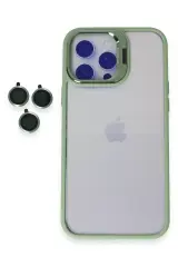 Joko İphone 14 Pro Kılıf Roblox Lens Standlı Kapak - Yeşil