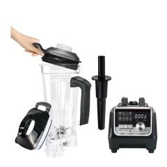 Pro Dijital Buz Kırıcı Bar Blender, 2 L, 1600 W, Siyah