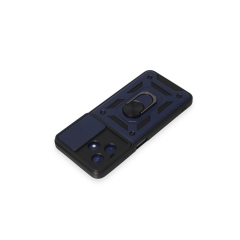 Realme C53 Kılıf Pars Lens Yüzüklü Silikon - Lacivert
