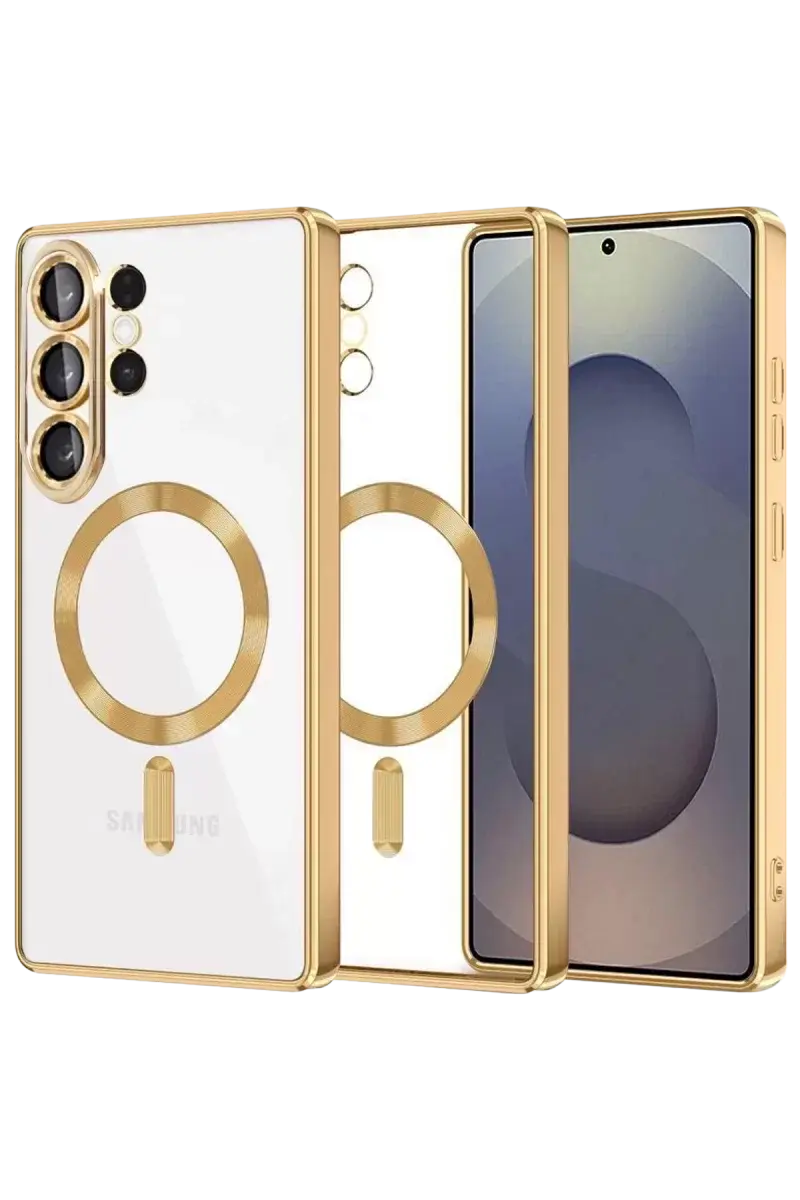 Newface Samsung Galaxy S26 Ultra Kross Magneticsafe Kapak - Gold