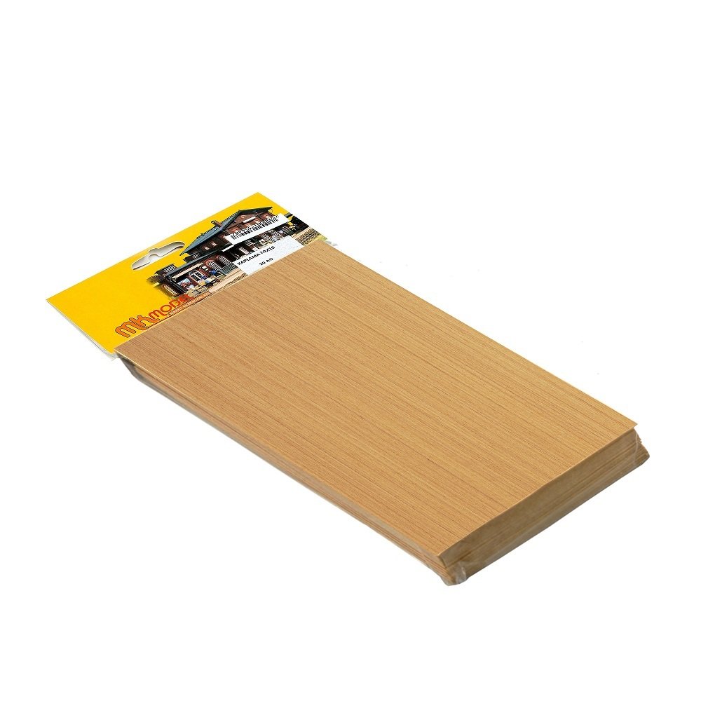 Ahşap Kaplama 0,5mmx10cmx20cm 20 Adet - Koyu Teak