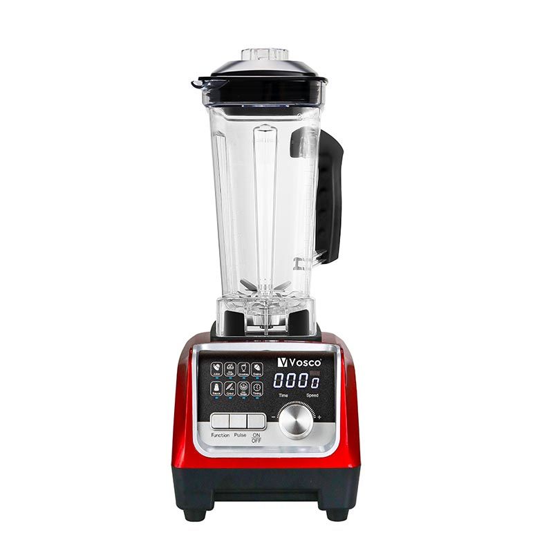 Pro Dijital Buz Kırıcı Bar Blender, 2 L, 1600 W, Kırmızı