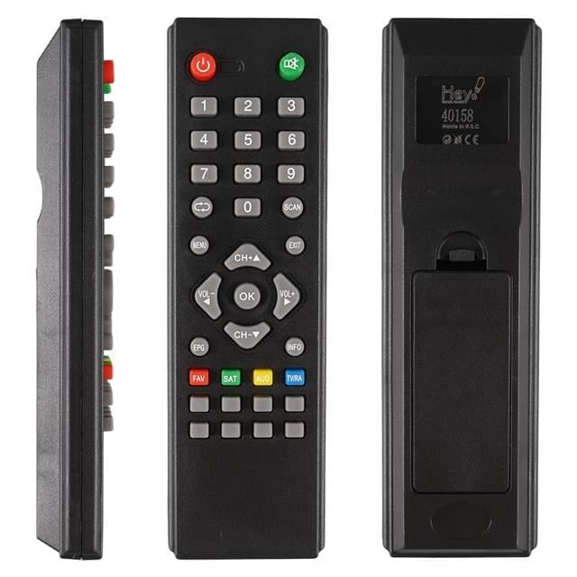 Hey Dıgılıne Dg-105 Minix*rowell 9pıc Tuşlu Epgli Uydu Kumandası (40158=5732)