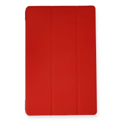 Samsung Galaxy T970 Tab S7 Plus 12.4 Kılıf Tablet Smart Kılıf - Kırmızı