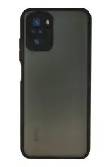 Newface Xiaomi Redmi Note 10 Kılıf Montreal Silikon Kapak - Siyah