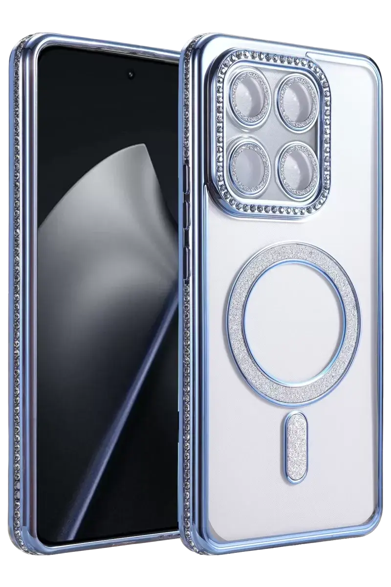 Newface Xiaomi Mi 15t Pro Joke Simli Magneticsafe Kılıf - Mavi
