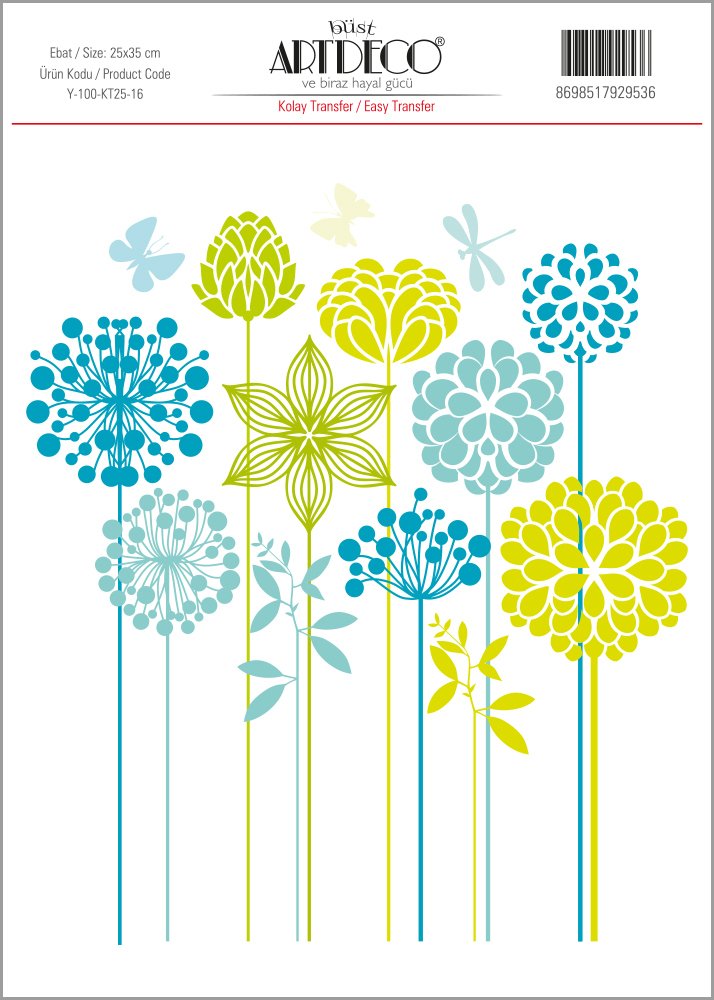 Kolay Transfer 25x35cm Desen No:16