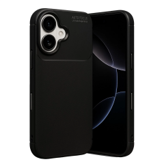 İphone 17 Auto Focus Karbon Kapak - Siyah