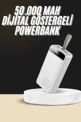 Hızlı Taşınabilir 50.000 Mah Powerbank Led Ekran Android Ve İos Uyumlu