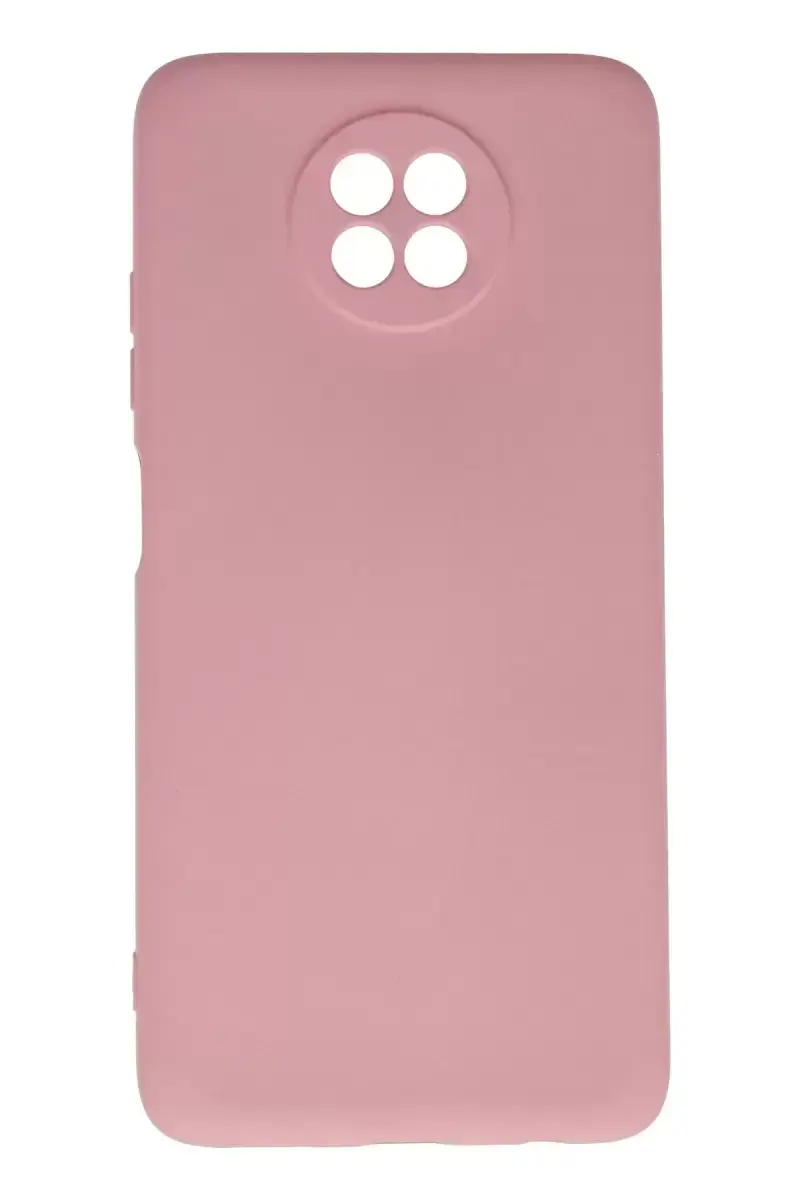 Newface Xiaomi Redmi Note 9 5g Kılıf Nano İçi Kadife Silikon - Pembe