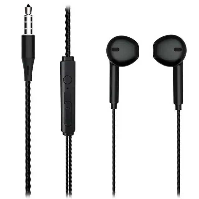 Lenovo Lecoo Eh104b 3.5 Mm Jacklı Kablolu Kulak İçi Mikrofonlu Kulaklık Siyah