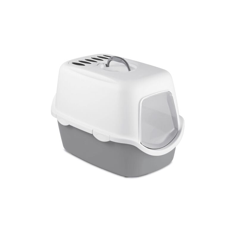 Stefanplast Cathy Fılter Beyaz/gri Kedi Tuvaleti 56x40x40cm