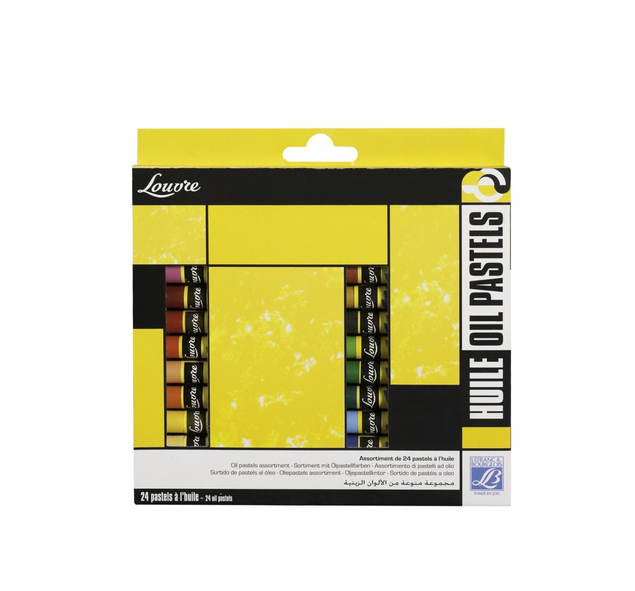 Louvre Yağlı Pastel Set 24'lü