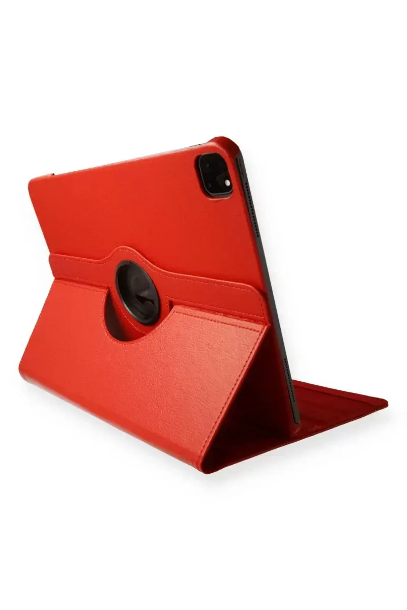 Newface İpad Pro 11 (2020) Kılıf 360 Tablet Deri Kılıf - Kırmızı