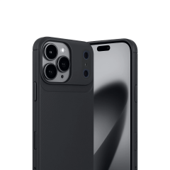 İphone 17 Pro Max Auto Focus Karbon Kapak - Siyah