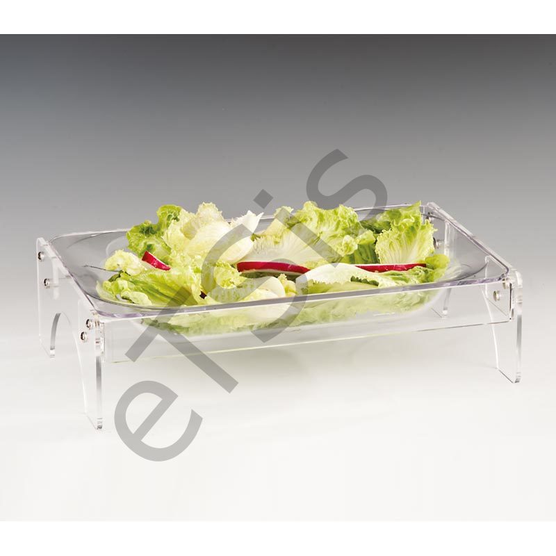Teşhir Standı, Tabaklı, Polikarbon, 41x26x h:11 cm