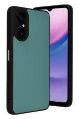 Newface Realme 12 Lite Kılıf Aras Deri Kapak - Açık Yeşil