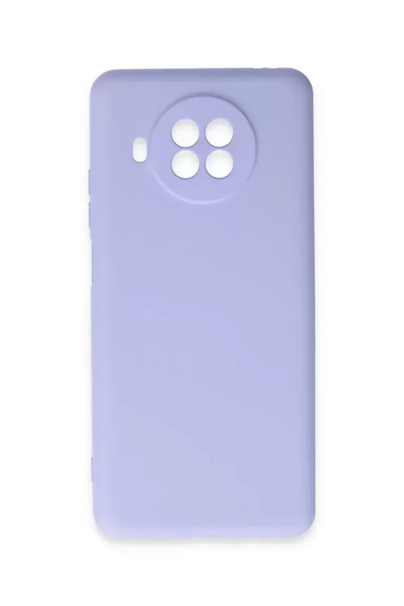 Newface Xiaomi Mi 10t Lite Kılıf Nano İçi Kadife Silikon - Lila