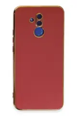 Newface Huawei Mate 20 Lite Kılıf Volet Silikon - Kırmızı