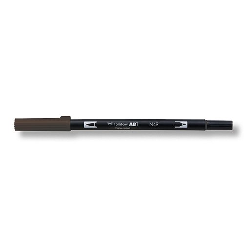 AB-T Dual Brush Pen - Warm Grey 8 - N49