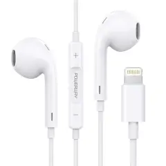 Powerway Earton Iphone Lightning Konnektörlü Stereo Kulaklık