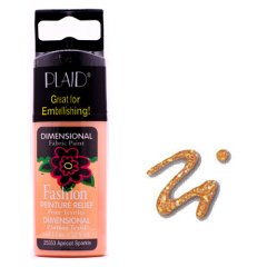 Boncuk Boyası 32,5ml - 25353 Apricot Sprakle